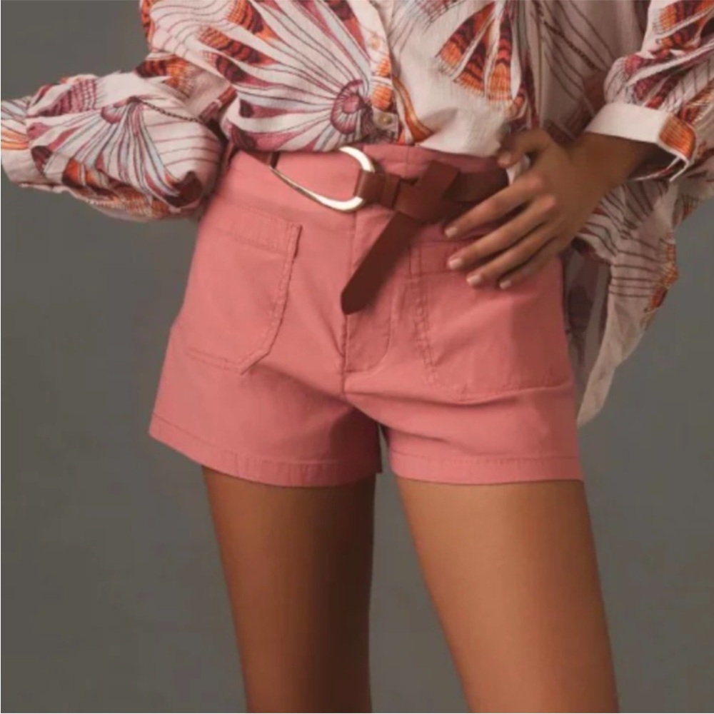 Maeve Anthropologie Colette Shorts Light Pink Size 32